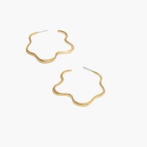 Madewell - Wavy Hoop Earrings